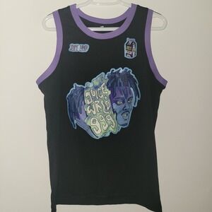 Juicewrld 999 Sleeveless Basketball Jersey Men's Size Medium Black